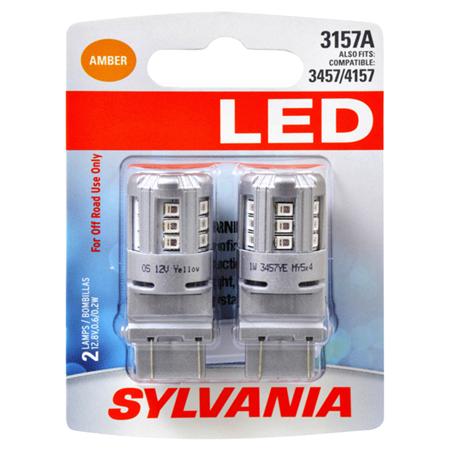slide 1 of 4, Sylvania 3157A Syl Led, 2 ct
