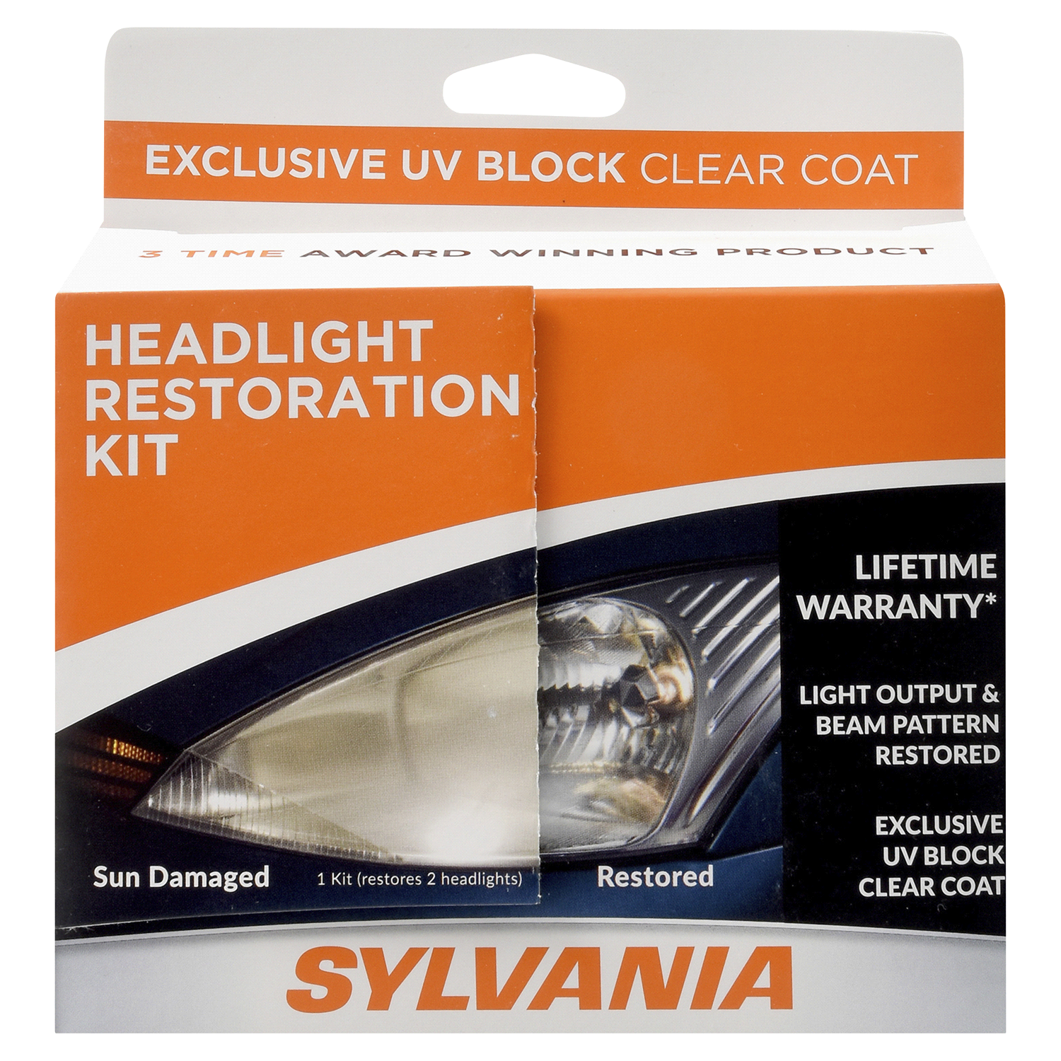 slide 1 of 4, Sylvania Headlight Restoration Kit, 1 ct