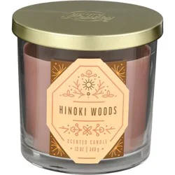Destination Holiday Hinoki Woods Scented Candle