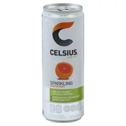 CELSIUS Sparkling Natural Grapefruit Dietary Supplement Drink