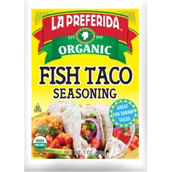La Preferida Organic Fish Taco Seasoning