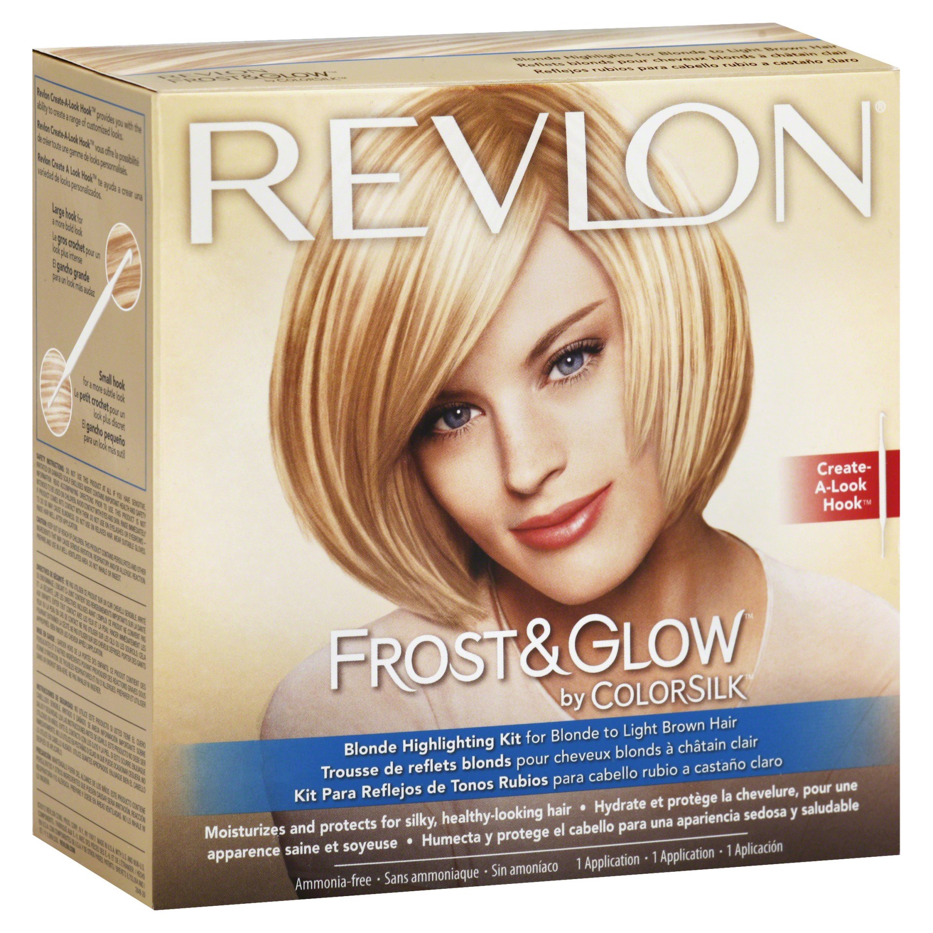 slide 1 of 2, Revlon Frost & Glow - Blonde Highlights For Blonde to Light Brown Hair, 1 ct