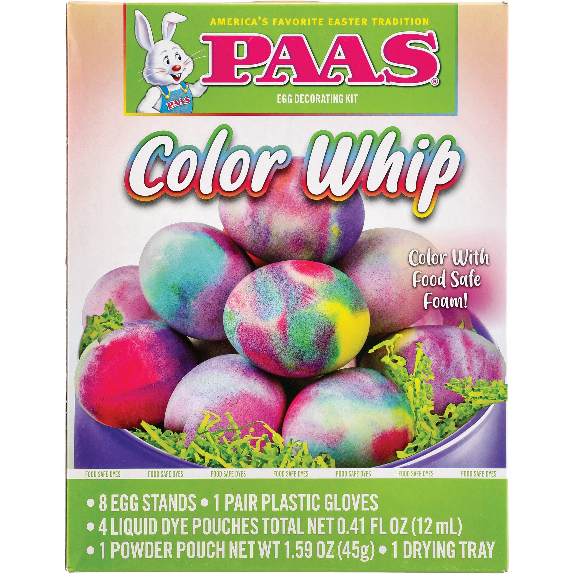 slide 1 of 1, PAAS Color Whip Easter Egg Decorating Kit, 8 ct