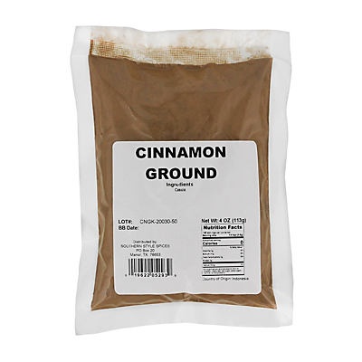 slide 1 of 1, Southern Style Spices Ground Cinnamon, 4 oz