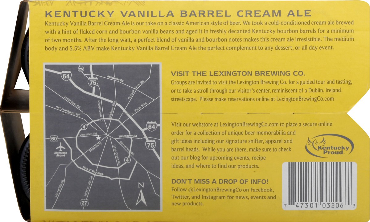 slide 8 of 9, Kentucky Vanilla Barrel Cream Ale 6 ea, 6 ct; 12 oz