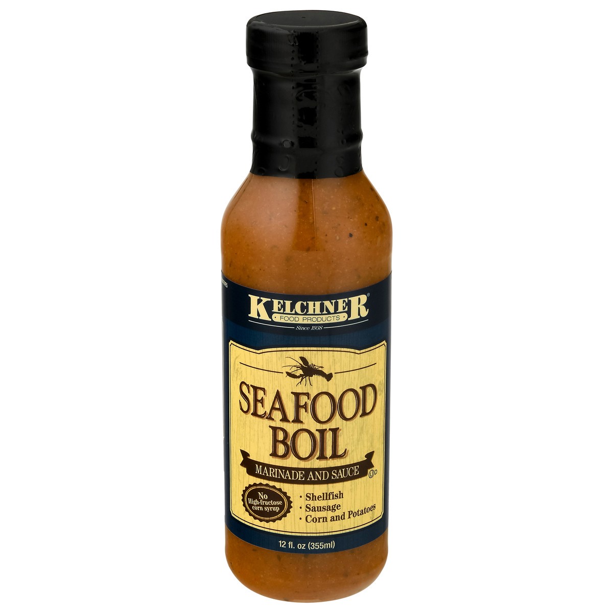 slide 13 of 13, Kelchner Food Products Seafood Boil Marinade and Sauce 12 fl oz, 12 fl oz