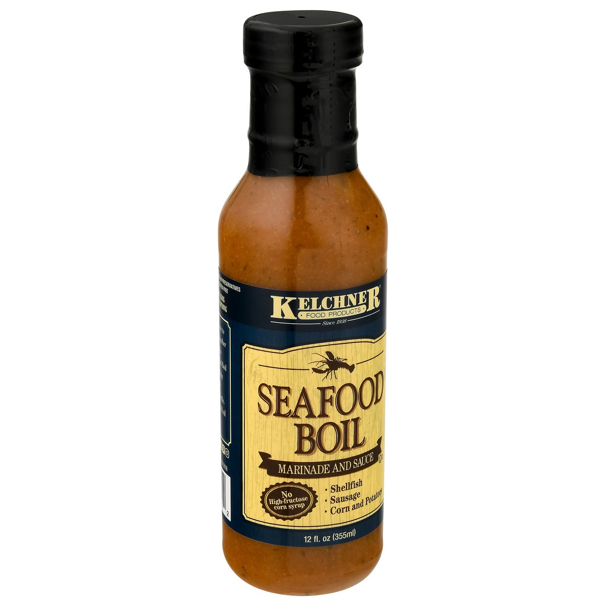 slide 5 of 13, Kelchner Food Products Seafood Boil Marinade and Sauce 12 fl oz, 12 fl oz