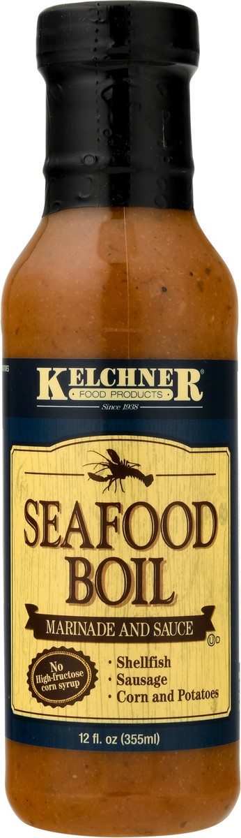 slide 10 of 13, Kelchner Food Products Seafood Boil Marinade and Sauce 12 fl oz, 12 fl oz