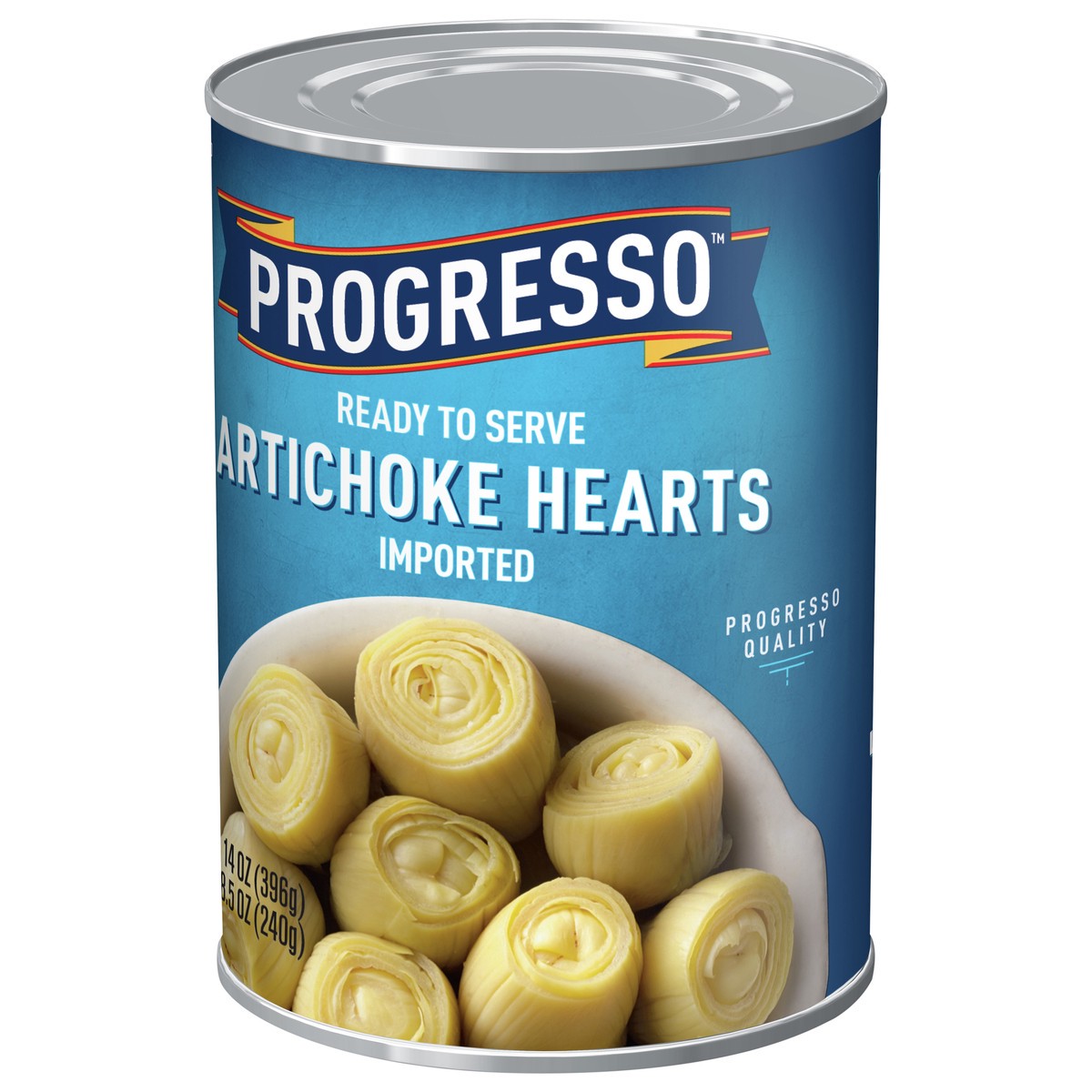 slide 12 of 13, Progresso Artichoke Hearts, Imported, Ready To Serve, 14 oz., 14 oz