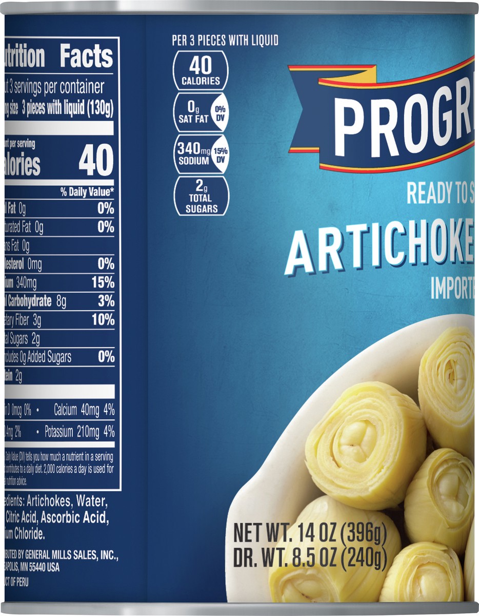 slide 5 of 13, Progresso Artichoke Hearts, Imported, Ready To Serve, 14 oz., 14 oz