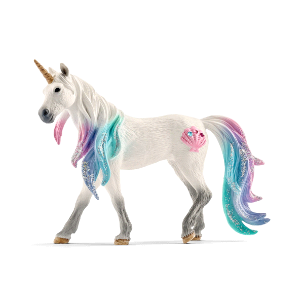 slide 1 of 1, Schleich Mare Sea Unicorn Figurine, 1 ct