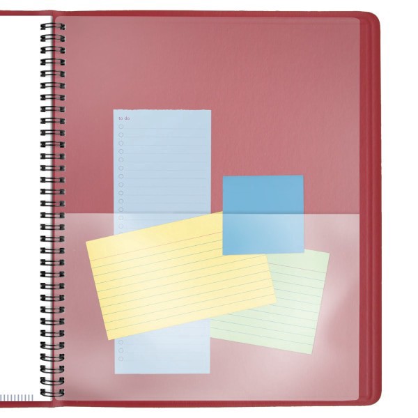 slide 10 of 10, AT-A-GLANCE® 2026 15-Month Monthly Planner, Red, Large, 9"" x 11"", 1 ct