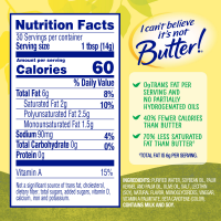 slide 22 of 29, I Can't Believe It's Not Butter! Vegetable Oil Spread with Olive Oil, 15 oz