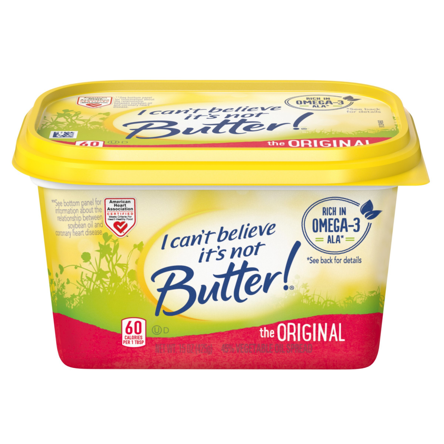 slide 1 of 8, I Can't Believe It's Not Butter! I Can’t Believe It’s Not Butter! Original Spread 15 oz, 15 oz