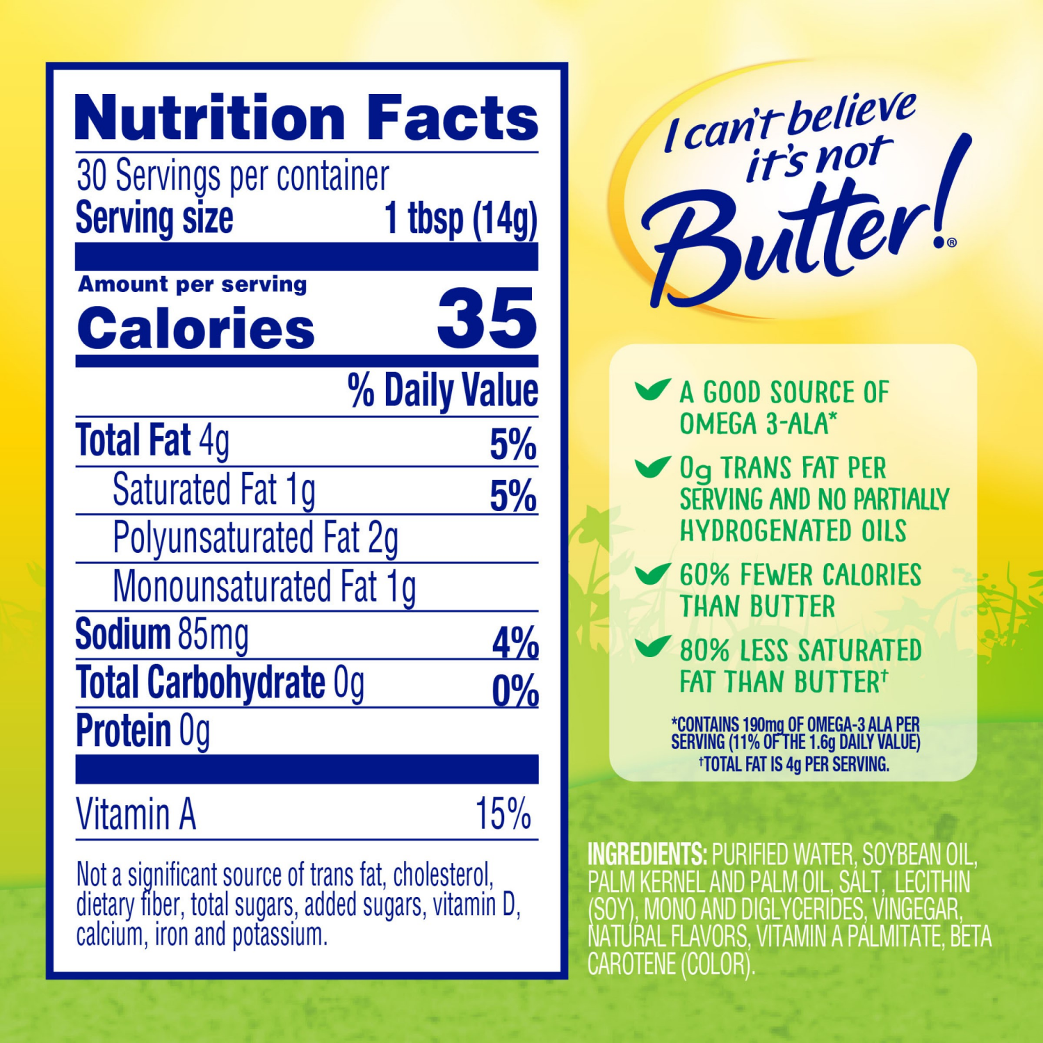 slide 5 of 7, I Can't Believe It's Not Butter! I Can’t Believe It’s Not Butter! Light Spread 15 oz, 15 oz