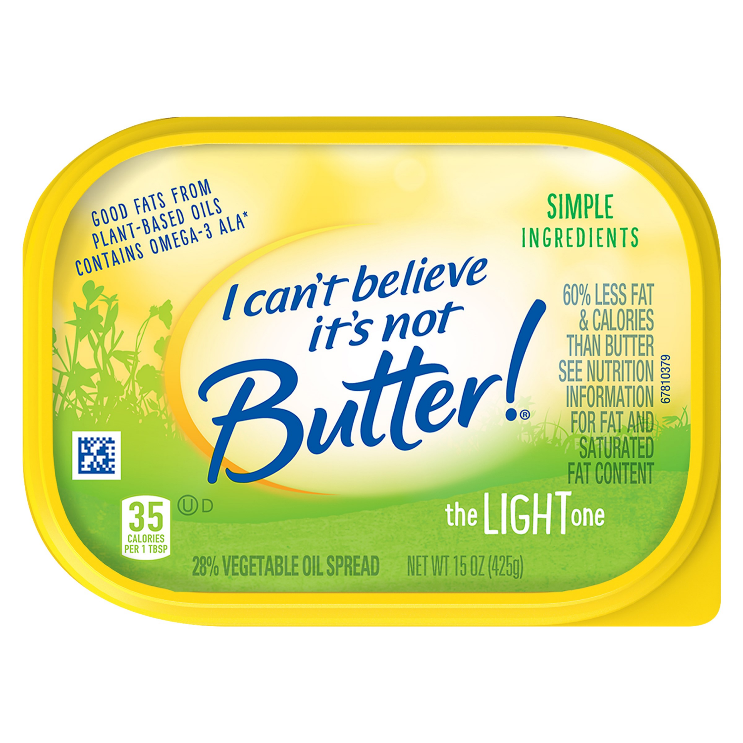 slide 7 of 7, I Can't Believe It's Not Butter! I Can’t Believe It’s Not Butter! Light Spread 15 oz, 15 oz