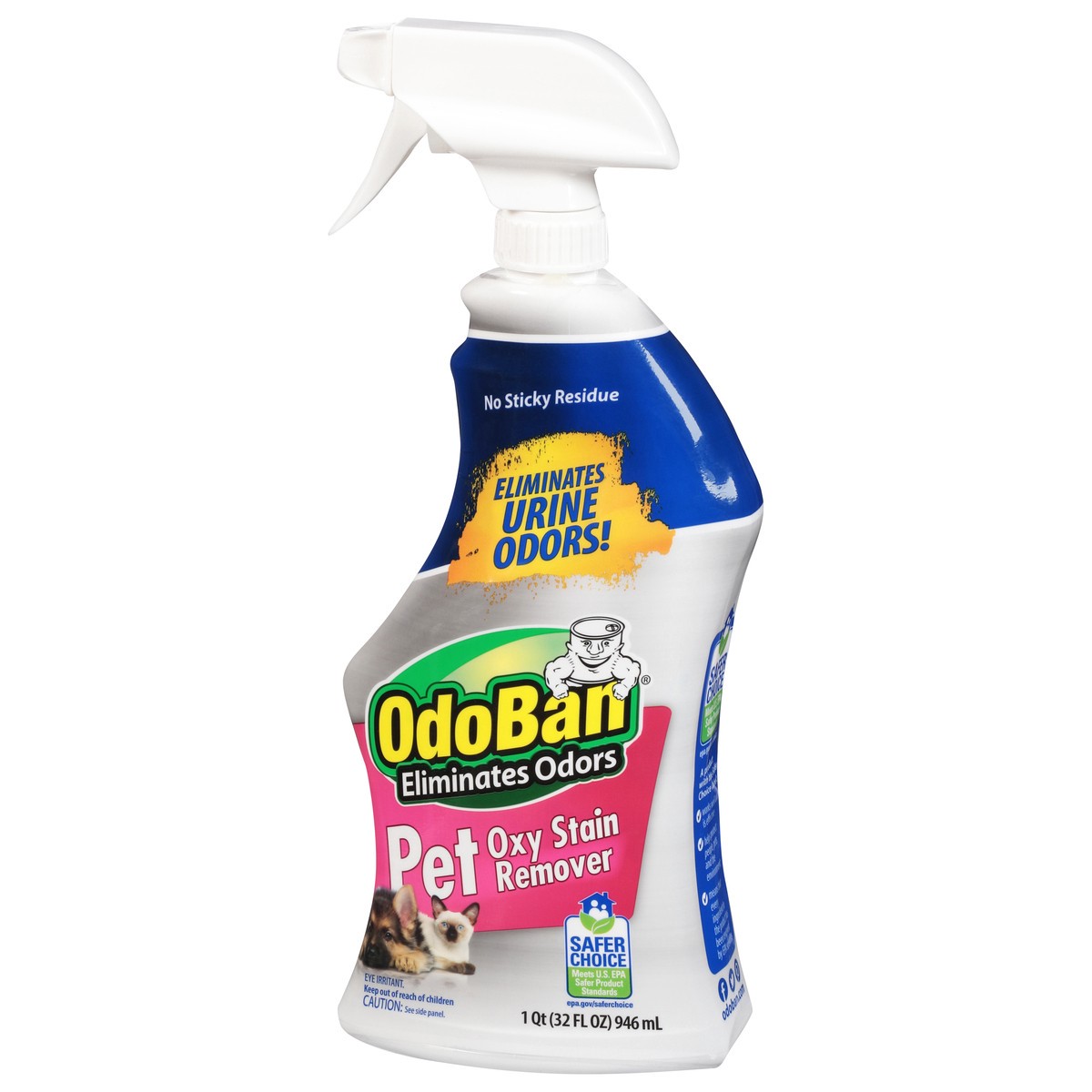 slide 8 of 12, OdoBan Pet Oxy Stain Remover 32 fl oz, 32 oz