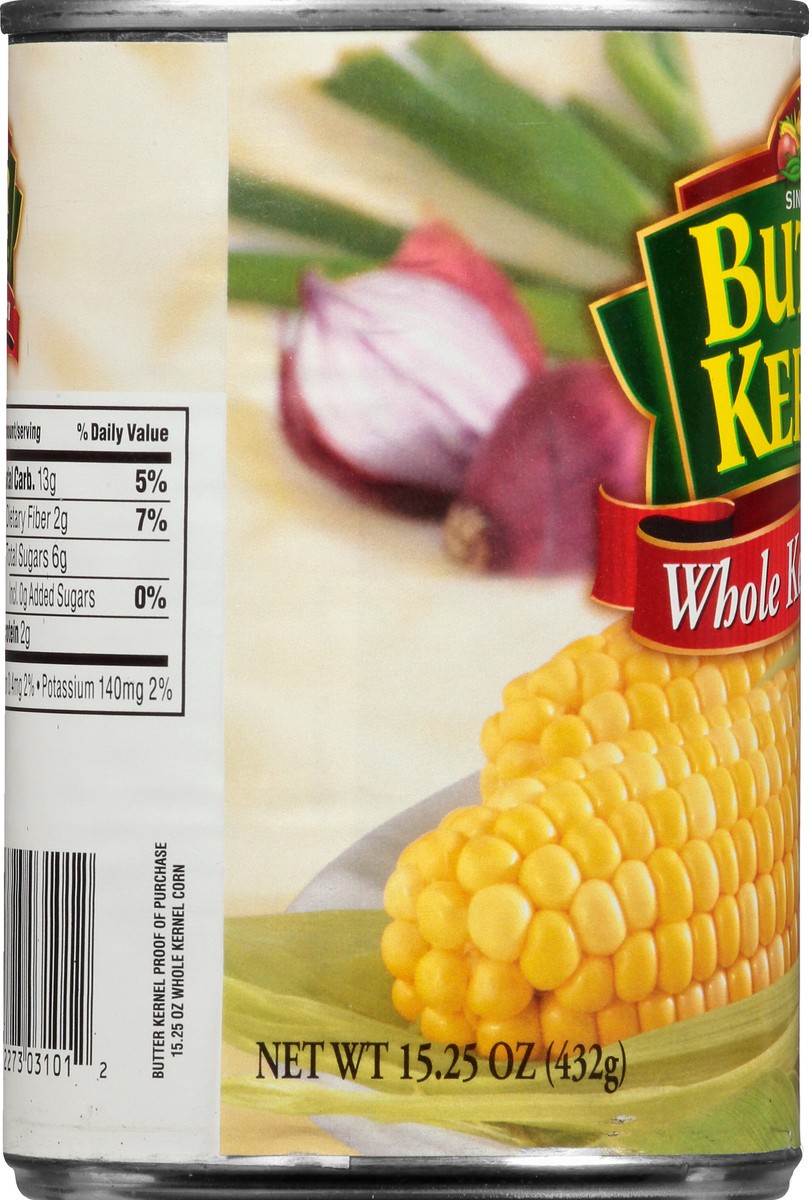 slide 3 of 12, Butter Kernel Whole Kernel Corn, 15.25 oz