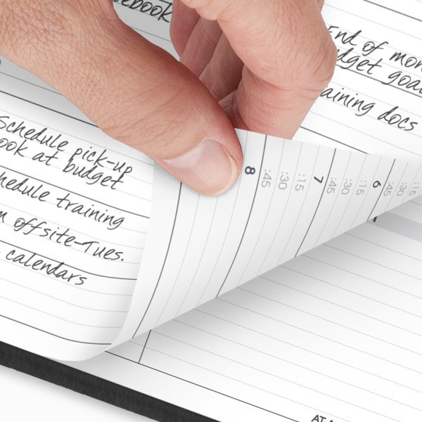 slide 7 of 10, AT-A-GLANCE® 2026 Weekly Appointment Book Planner, Black, Large, 8 1/4"" x 11"", 1 ct