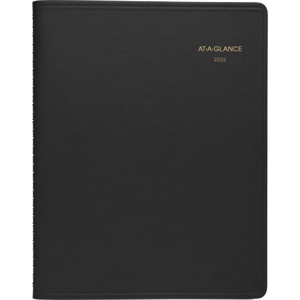 slide 4 of 10, AT-A-GLANCE® 2026 Weekly Appointment Book Planner, Black, Large, 8 1/4"" x 11"", 1 ct