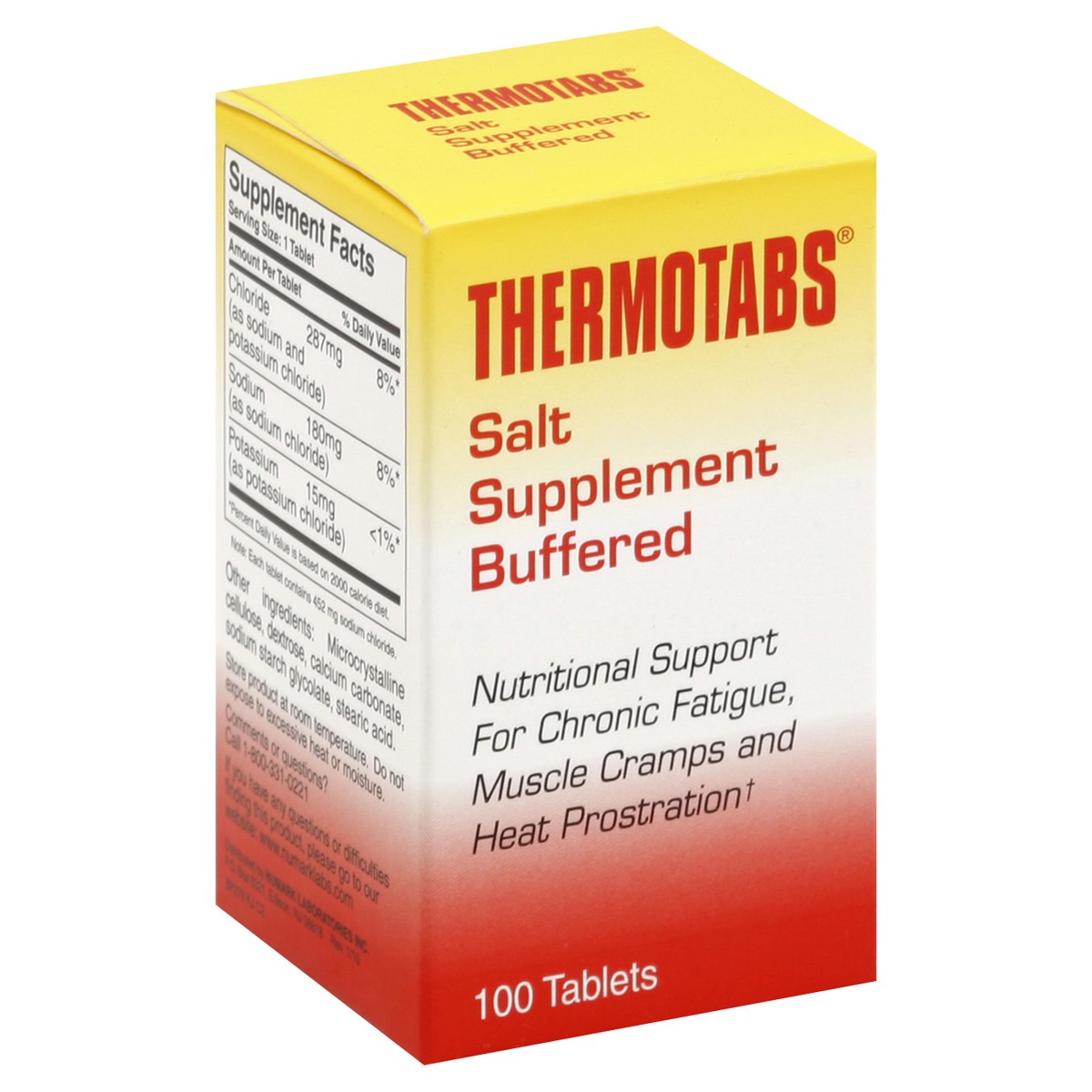 slide 2 of 2, Thermotabs Salt Supplement 100 ea, 100 ct