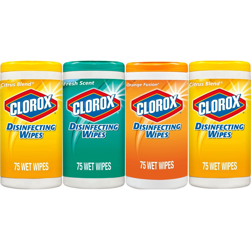 slide 161 of 222, Clorox Disinfecting Bleach Free Cleaning Wipes Value Pack 4CT, 4 ct