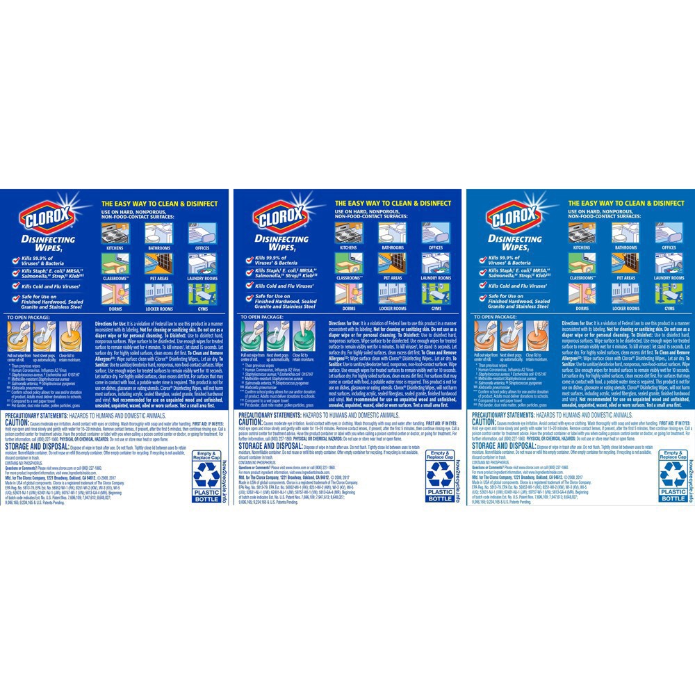 slide 82 of 222, Clorox Disinfecting Bleach Free Cleaning Wipes Value Pack 4CT, 4 ct