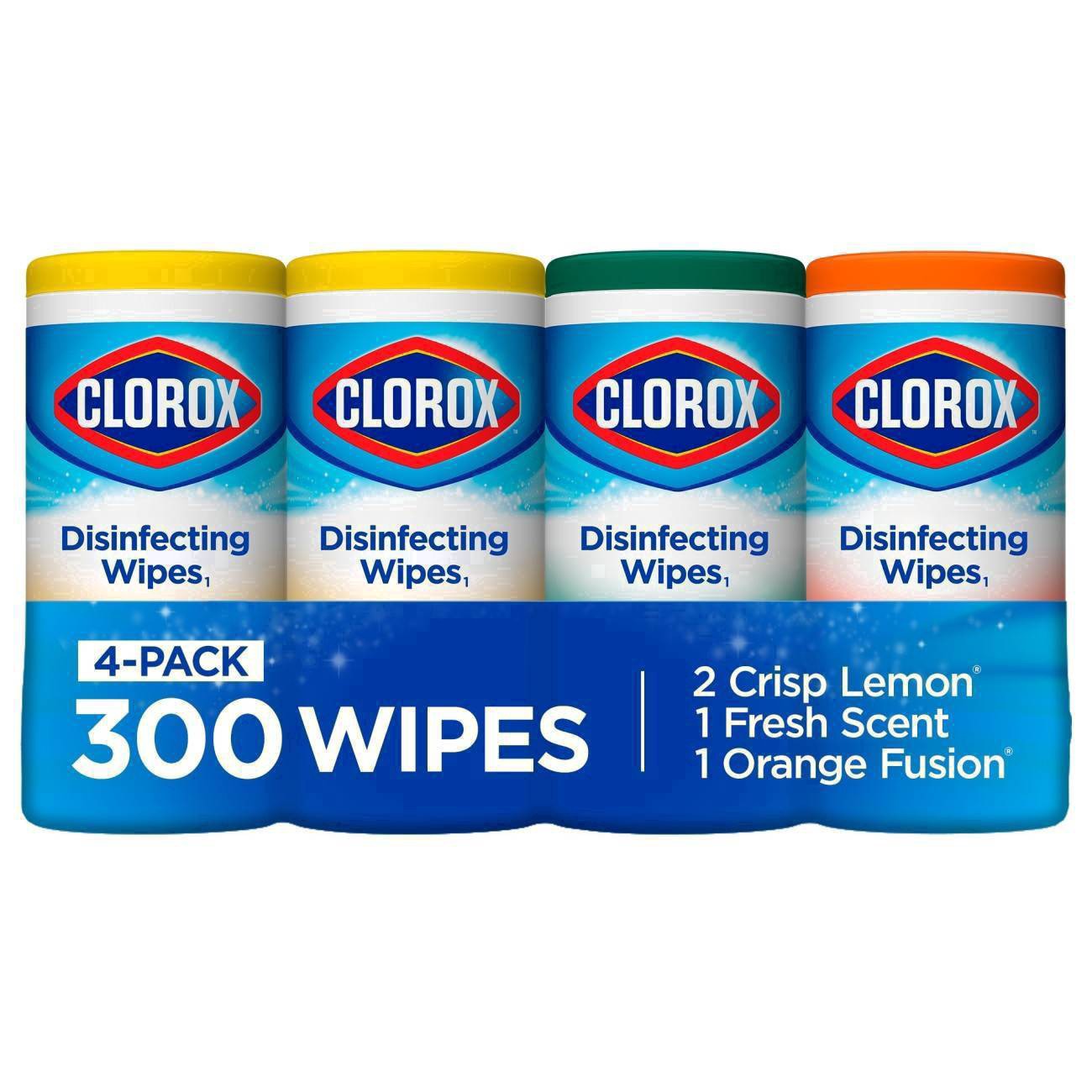 slide 171 of 222, Clorox Disinfecting Bleach Free Cleaning Wipes Value Pack 4CT, 4 ct