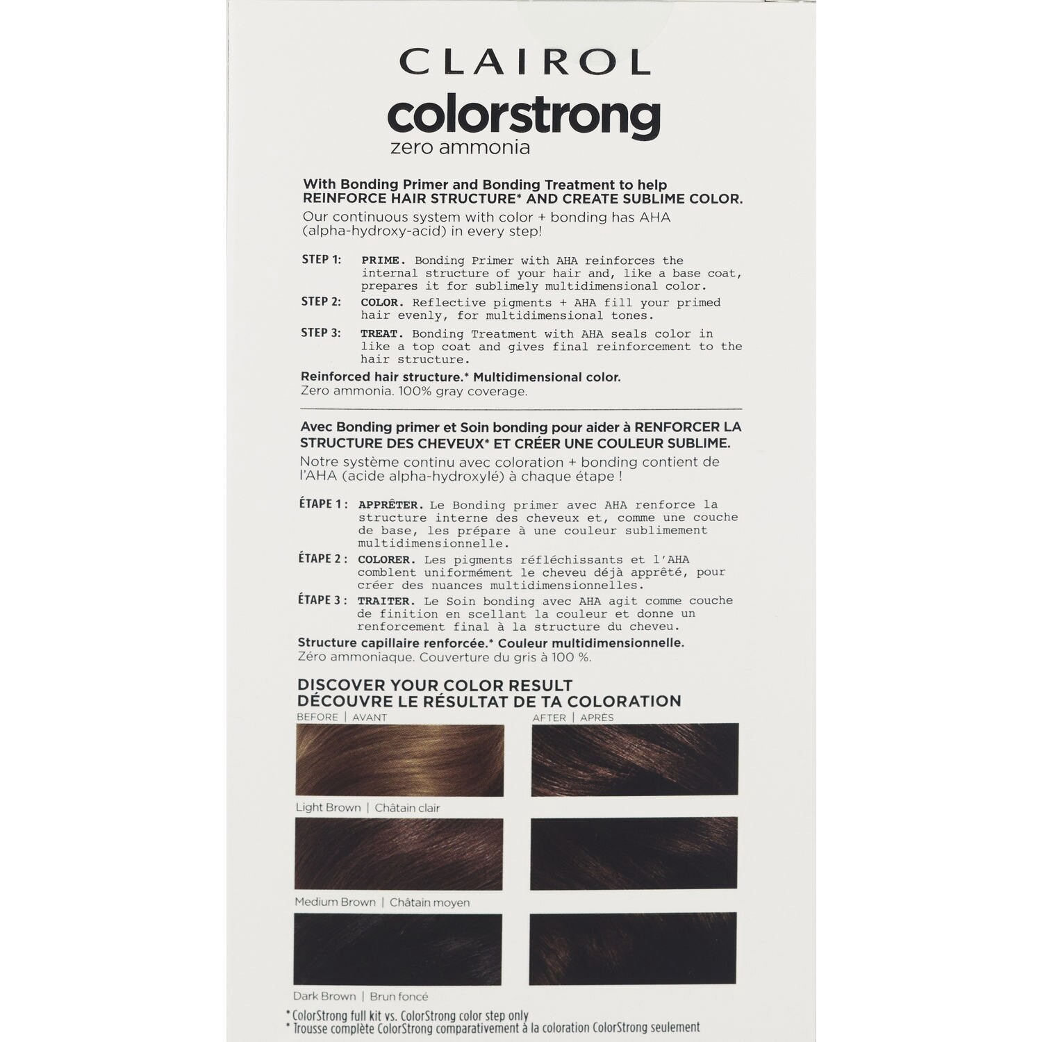slide 4 of 5, Clairol ColorStrong 4.0 Dark Brown Barcelona, 1 ct
