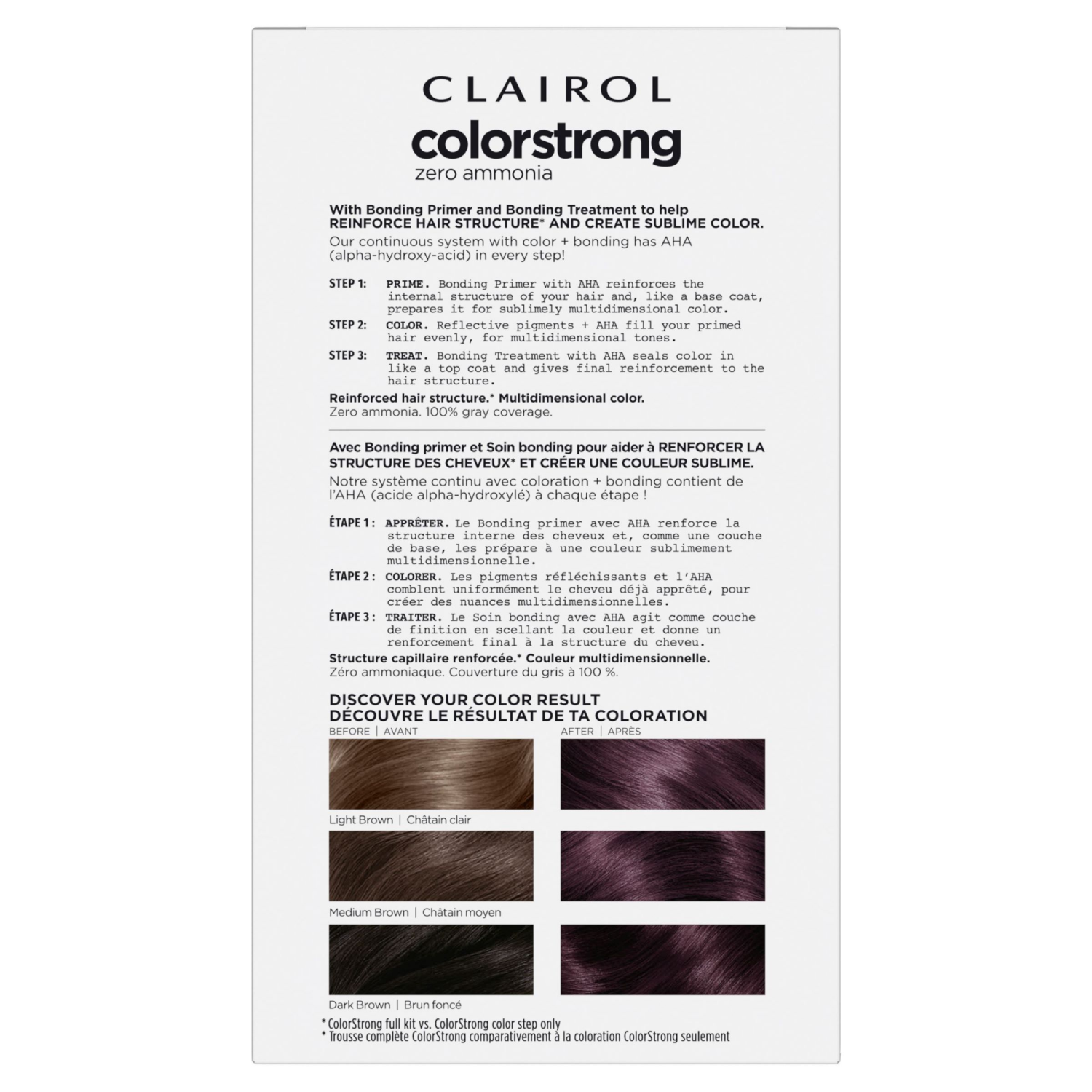 slide 2 of 7, Clairol Colostrong Sunset Mahogany 5.65, 1 ct