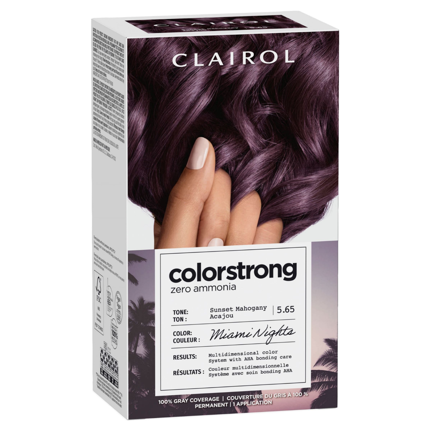 slide 6 of 7, Clairol Colostrong Sunset Mahogany 5.65, 1 ct