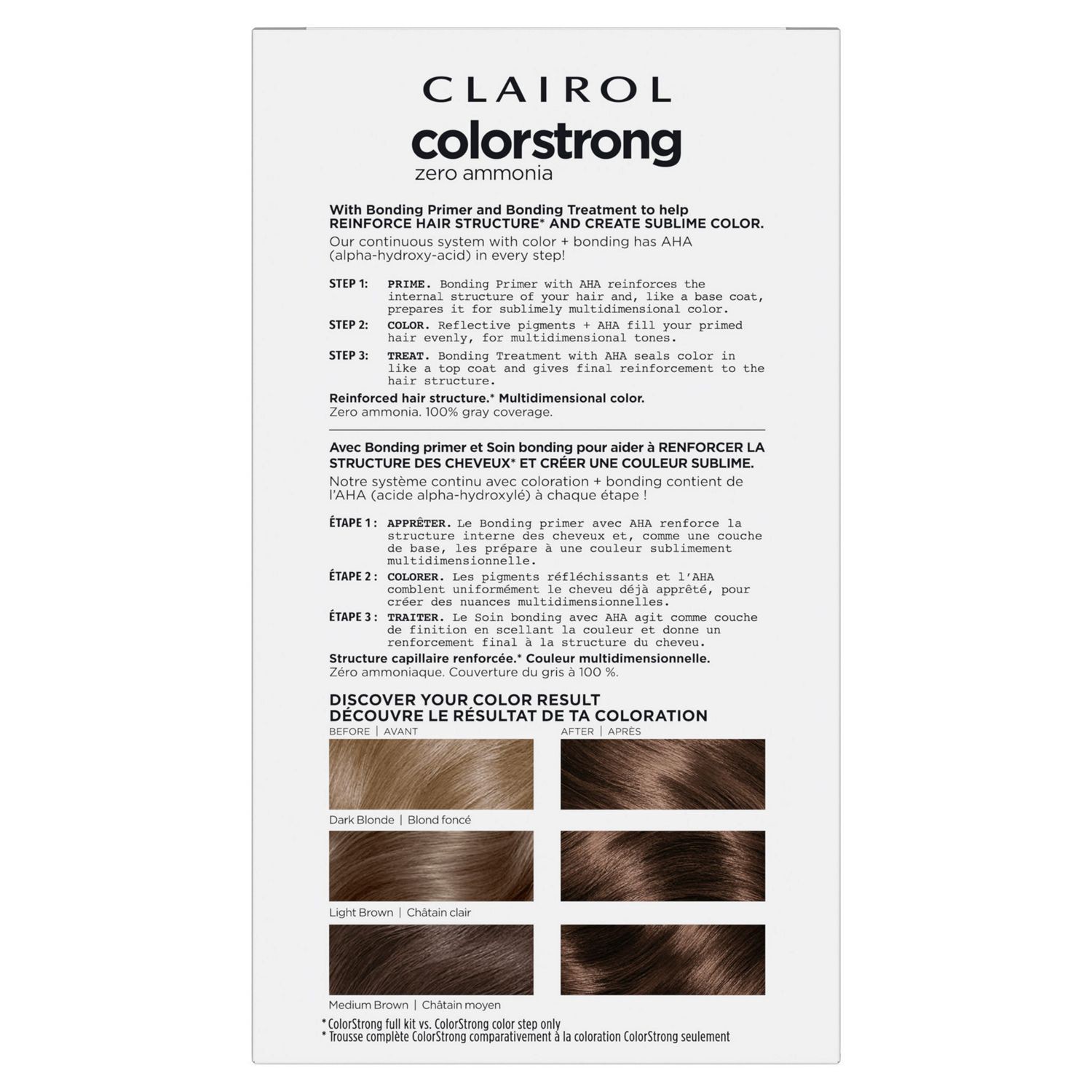 slide 8 of 12, Clairol Colorstrong Colorstrong 6.1 Light Ash Brown Machu Picchu, 1 ct