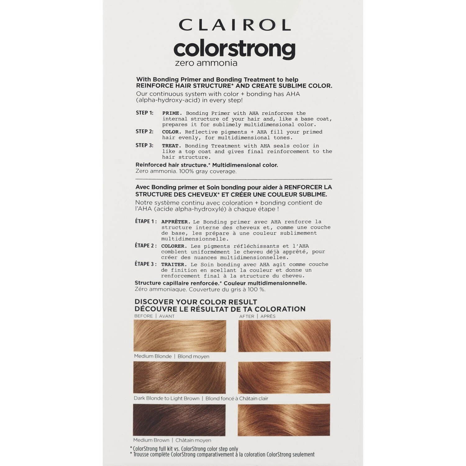 slide 2 of 6, ColorStrong Medium Ash Blonde 8.1 Key West Zero Ammonia Hair Color 1 ea, 1 ct