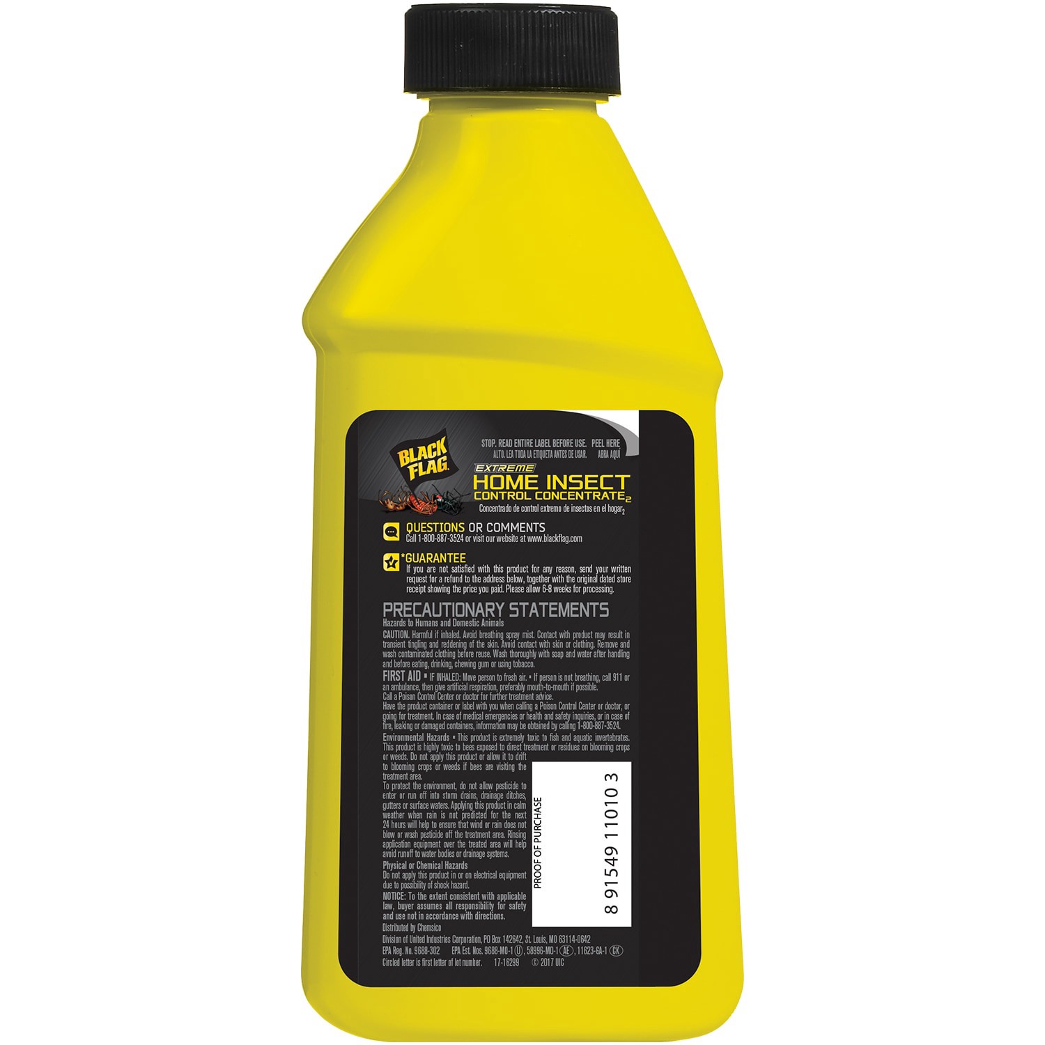 slide 3 of 5, BLACK FLAG EXTREME Home Insect Control 16 -fl oz Concentrate Insect killer, 1 ct