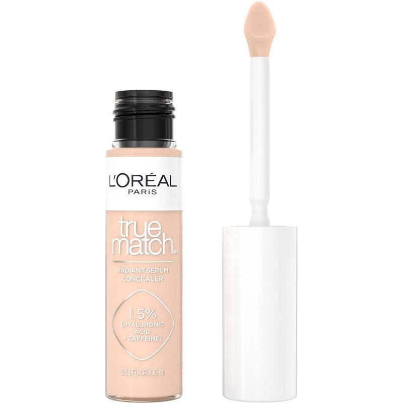 slide 1 of 10, L'Oréal True Match N3 Light Medium Radiant Serum Concealer 0.33 fl oz, 0.33 fl oz