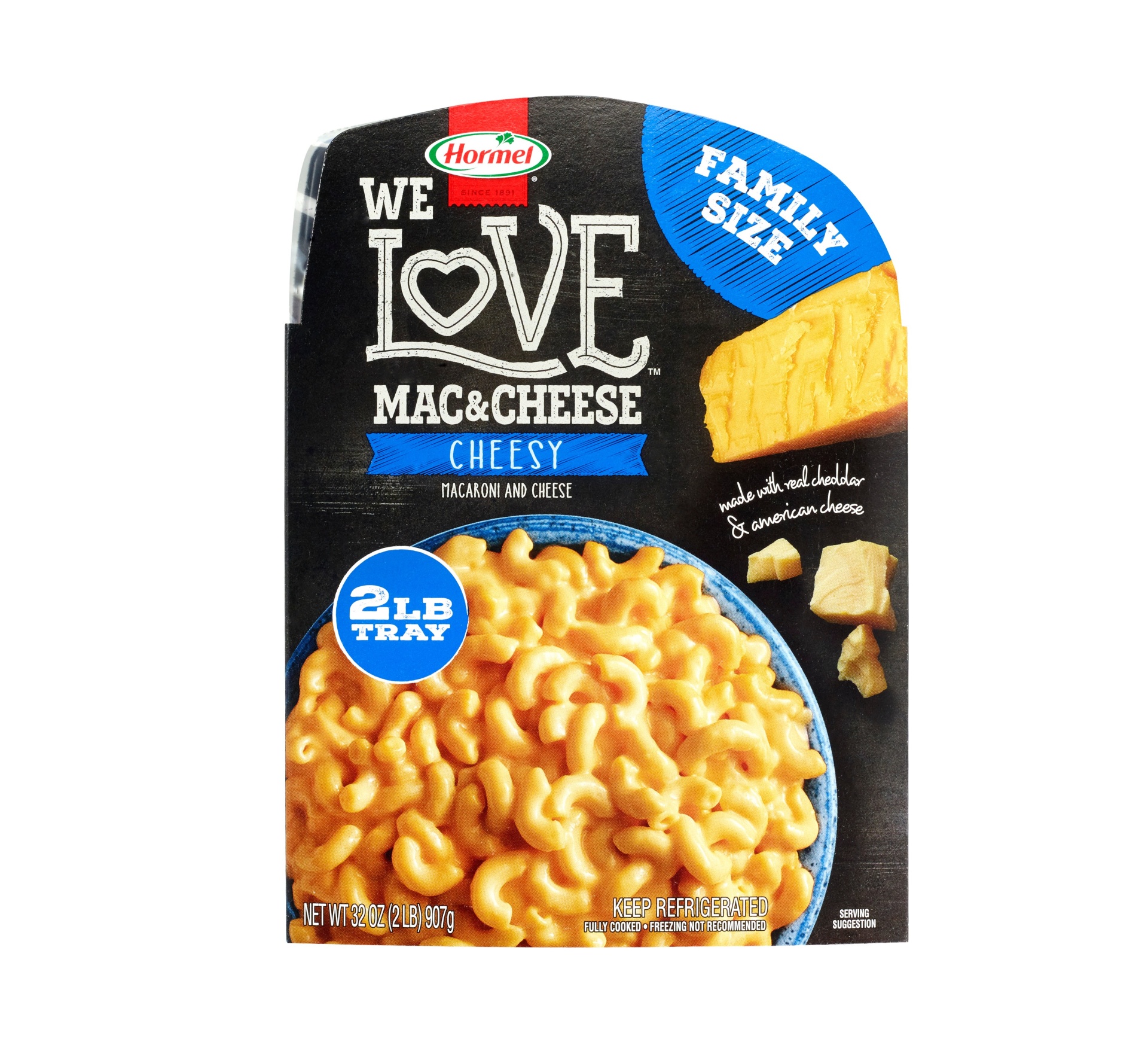 slide 1 of 3, Hormel We Love Family Sized Mac & Cheese, 32 oz