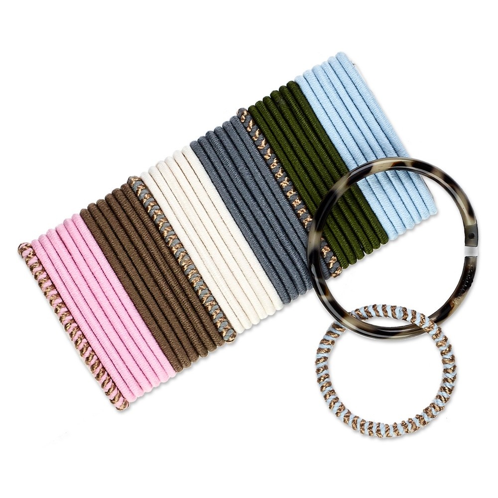 slide 2 of 2, Conair Hair Elastics, 40 ct
