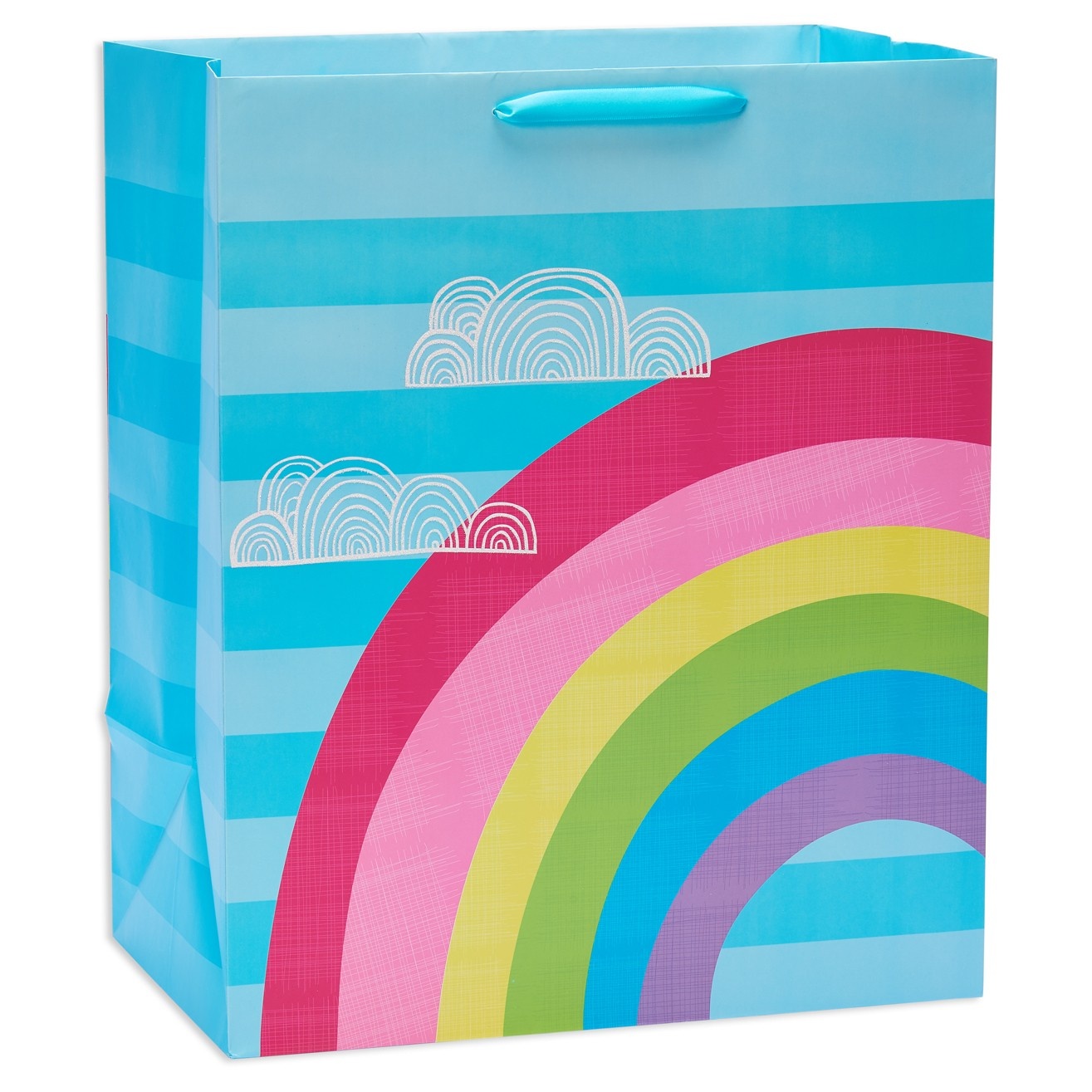 slide 1 of 2, Rainbow Gift Bag - Spritz, 1 ct