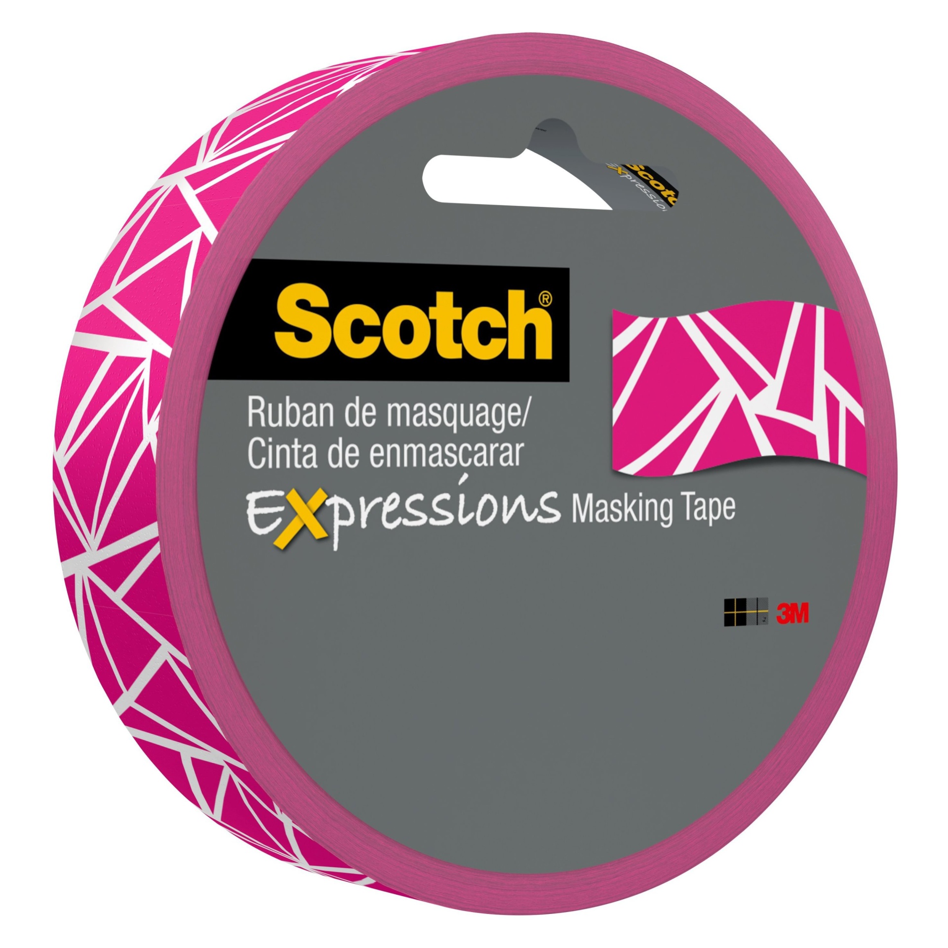 slide 1 of 1, Scotch Washi Tape Pink - 20yds, 1 ct