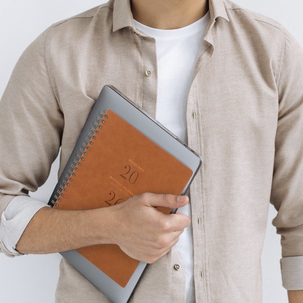 slide 10 of 10, AT-A-GLANCE® Signature Collection 2026 Weekly Monthly Planner, Brown, Large, 8 1/2"" x 11"", 1 ct