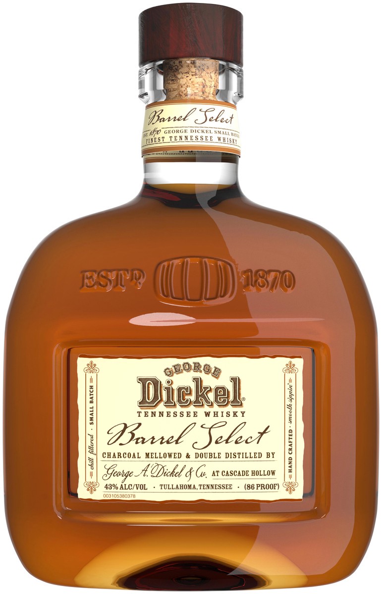 slide 1 of 4, George Dickel Barrel Select Whisky, 750 ml