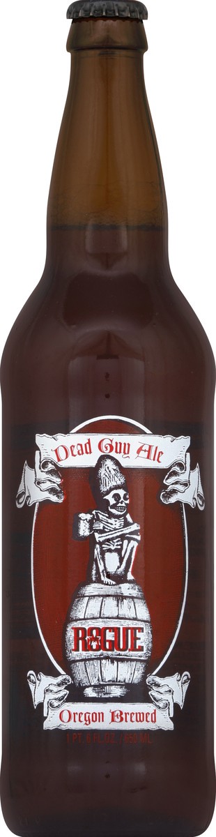 slide 4 of 5, Rogue Dead Guy Ale Bottle, 22 oz