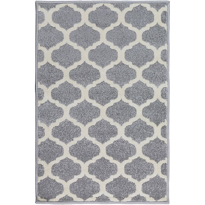 slide 1 of 1, Surya Horizon Geometric Accent Rug - Grey, 2 ft x 3 ft