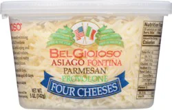 BelGioioso Shredded Four Cheese Blend - 5 oz