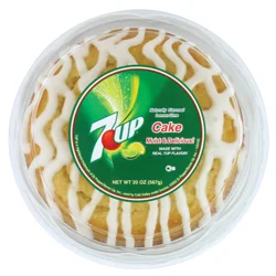 7UP Cafe Valley Creme Cake Ring 7UP, 20 oz