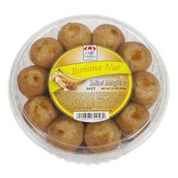 Muffins Mini Banana Nut - Each