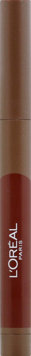 slide 5 of 6, L'Oréal Infallible Matte Smudge Resistant Lip Crayon - Flirty Toffee, 0.04 oz