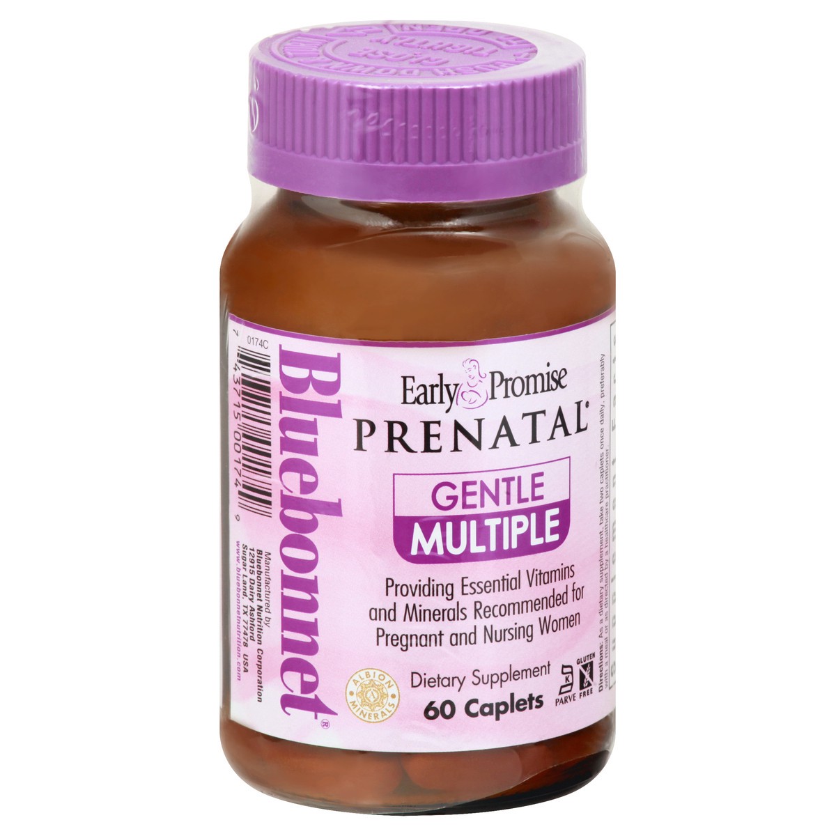 slide 2 of 12, Bluebonnet Nutrition Early Promise Gentle Multiple Caplets Prenatal 60 ea, 60 ct