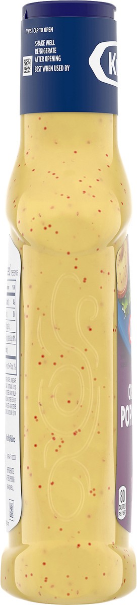 slide 4 of 9, Kraft Creamy Poppyseed Salad Dressing, 16 fl oz Bottle, 16 fl oz