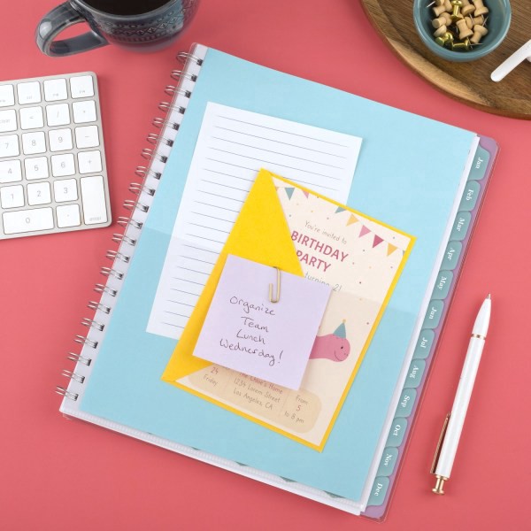 slide 4 of 9, Cambridge® Neo 2026 Weekly Monthly Planner, Large, 8 1/2"" x 11"", 1 ct